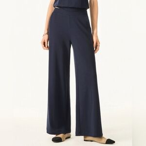 OGL Lyocell Wool Mid Rise Wide Leg Pull-on Pants with Pockets Size XL